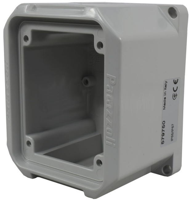 04-37-050_1.jpg CAJA PLASTICA 32 A TOMA DE INCRUSTAR 65 X 83 X 84 X 100 MM - Image 1