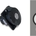 TOMA EMPOTRABLE 32A 500V 3P+T 7H IP-44 23432 SPEEDPRO FAMATEL