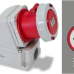 TOMA SOBREPONER 63A 380-440 3P+T 6H IP67 24394 SPEEDPRO FAMATEL