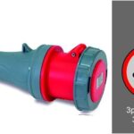 TOMA AEREO 63A 500 3P+T 7H IP67 24404 SPEEDPRO FAMATEL
