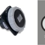 TOMA EMPOTRABLE 32A 500 3P+T 7H IP67 24432 SPEEDPRO FAMATEL