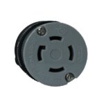TOMACORRIENTE DE SEGURIDAD MEDIA VUELTA NEMA L15-30C AEREO 30A 250V 3P+T UL