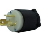 CLAVIJA DE SEGURIDAD MEDIA VUELTA NEMA L5-15P 15A 125V 2P+T UL