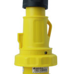CLAVIJA AEREA 16A 110-130VAC 2P+T 4H IP67 14100 AMARILLA SPEEDPRO FAMATEL