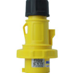 CLAVIJA AEREA 32A 110-130VAC 2P+T 4H IP67 14102 AMARILLA SPEEDPRO FAMATEL