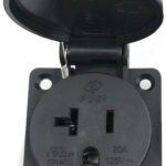 TOMA 2P+T 15/20A 125V 50X50MM 13958 PARA TABLERO ACQUA COMBI FAMATEL (REQUIERE PLACA DE MONTAJE)