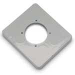 PLACA ADAPTADOR PARA TOMA 15/20A 125V 50X50MM 3905 ACQUA COMBI FAMATEL