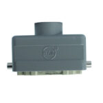 CONECTOR INDUSTRIAL 16 POLOS 16A 500V MACHO ENTRADA SUPERIOR