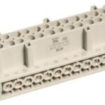 CONECTOR INDUSTRIAL 24 POLOS 16A 500V HEMBRA DE SOBREPONER (REQUIERE MANGUITO PG21)