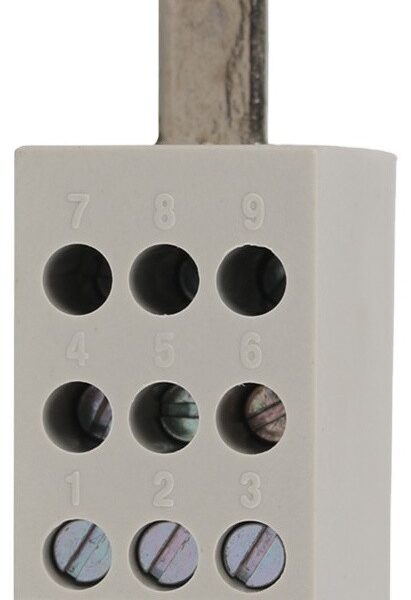 BLOQUE DISTR. MULTI PROPOSITO 7 X 13 MM 101A 9 SAL.4MM 12AWG