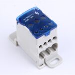 BORNE DE DISTRIBUCION 3 ENTRADAS 3 X 6-16MM2 SALIDAS 4 X 2.5-6MM2 690V 80A MARCA TM