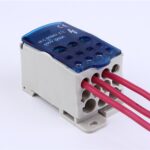BORNE DE DISTRIBUCION IEC 1 ENTRADA 1 X 35-120MM2 11 SALIDAS 4 X 2.5-10MM2 + 5 X 6-16MM2 + 2 X 6-35MM2  690V 250A MARCA TM