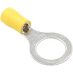 TERMINAL DE OJO (12MM DIA)PARA CABLE 12-10AWG FORRO AMARILLO