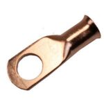 TERMINAL DE OJO COBRE ESTAÑADO PARA CABLE 8 AWG
