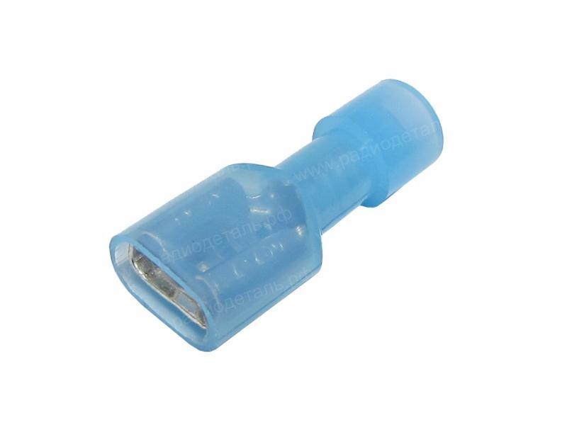 04-45-017_1-1.jpg TERMINAL CABLE HEMBRA NO 16-14 AZUL AISLADA COMPLETA NYLON PAQ 100 UNIDS - Imagen 1