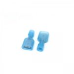 TERMINAL CABLE MACHO NO 16-14 AZUL AISLADA COMPLETA NYLON PAQ 100 UNIDS