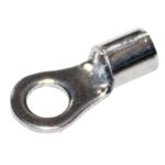 TERMINAL PARA ALTA TEMPERATURA TIPO OJO PARA CABLE CALIBRE 16-14 AWG PARA TORNILLO DIAMETRO 5MM TEMPERATURA MAXIMA 482 GRADOS C PAQ 50 UNIDS