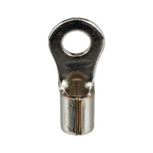 04-45-049_1.jpg TERMINAL DE OJO PARA ALTA TEMPERATURA DE ACERO INOXIDABLE 483C PARA CABLE 12-10 AWG CON OJO DE 3.78MM DE DIAMETRO INTERNO - Image 1