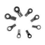 TERMINAL DE OJO PARA ALTA TEMPERATURA DE ACERO INOXIDABLE 483C PARA CABLE 12-10 AWG CON OJO DE 4.37MM DE DIAMETRO INTERNO
