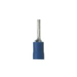 TERMINAL DE PIN SOLIDO PARA CABLE 16-14AWG FORRO AZUL PAQ 100 UNIDS