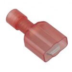TERMINAL CABLE MACHO NO 22-16 ROJO AISLADA COMPLETA NYLON PAQ 50 UNIDS