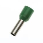 TERMINAL DE PIN HUECO MARCA TM PARA CABLE 6MM2 / 10AWG COLOR NEGRO PAQUETE DE 100UNDS
