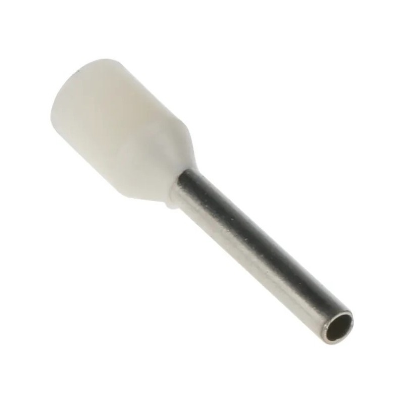 04-45-114_1.jpg TERMINAL PIN BLANCO AWG 22 0.5 MM - Image 1