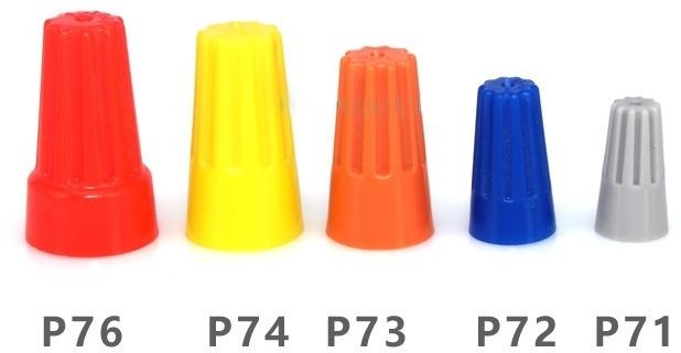 04-45-124_1-1.jpg CONECTOR PLASTICO EMPALME RAPIDO DE ROSCA MAX. 4X14AWG PAQ 100 UNIDS - Imagen 1