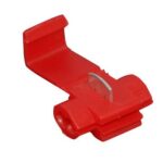 CONECTOR DERIVACION ESTILO RAPIDO 22-18 AWG ROJO PAQ 100 UNIDS