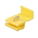 CONECTOR DERIVACION ESTILO RAPIDO 12-10 AWG AMARILLO PAQ 100 UNIDS