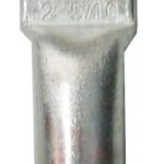 TERMINAL DE OJO DE BARRIL LARGO PARA CABLE 2 AWG O 35MM2 CON ORIFICIO DE 5/16 MATERIAL COBRE ELECTRO ESTAÑADO 600 VOLTIOS CODIGO DE COLOR CAFÉ NORMADO UL