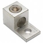 TERMINALES TIPO SILLA BARRIL SENCILLO PARA CABLE 6 AWG 350 KCMIL  ORIFICIO 5/16 PULGADAS