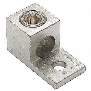 04-46-008_1.jpg TERMINAL DE SILLA DE ALUMINIO MARCA TM DE DOBLE ENTRADA PARA DOS CABLES DE CALIBRE 6 AWG A 250MCM UN SOLO ORIFICIO DE SUJECION DIAMETRO MATERIAL DE LATON NIQUELADO Y SELLOS EN NBR GRADO DE PROTECCION IP68 A 5 BARES POR 30 MINUTOS NO INCLUYE CONTRATUE - Image 1