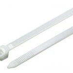 AMARRA PLASTICA BLANCA 400MM X 4.8MM 16 PULGADAS PAQUETE X 100 UND