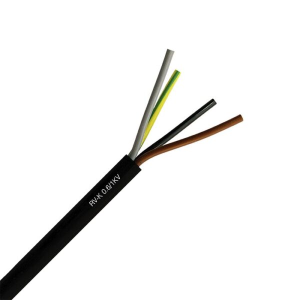 CABLE TSJ 4X8 (4x10mm2) NEGRO