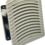 VENTILADOR AXIAL 120 X 120 MM CON REJILLA Y FILTRO 150X150 (MEDIDA EXTERNA) 230VAC CHINT NTF1