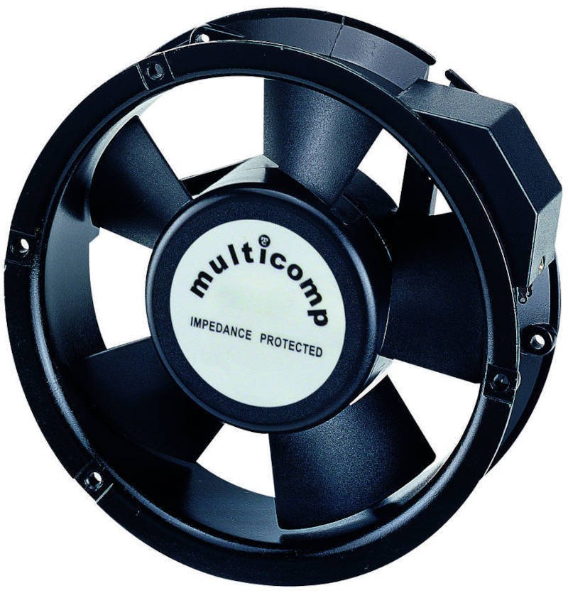 04-56-065_1.jpg VENTILADOR AXIAL 172 X 172 X 51MM 230VAC - Image 1