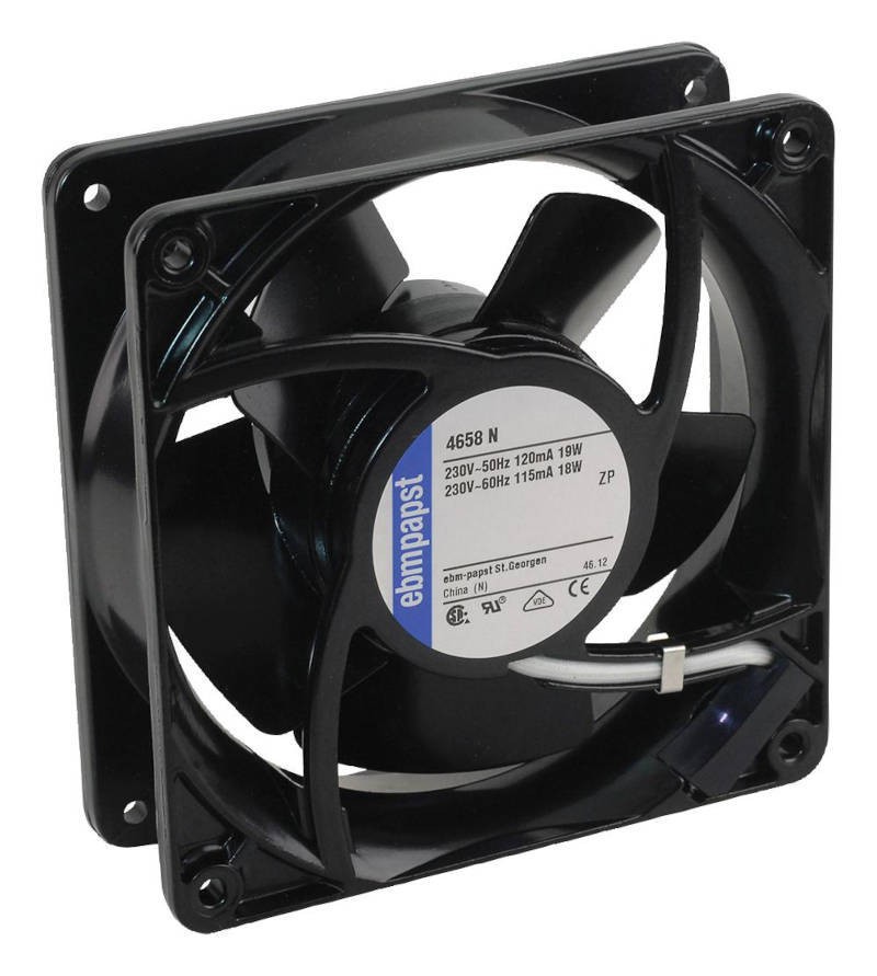 04-56-078_1.jpg VENTILADOR AXIAL 110X110X25MM 120/240 VAC 50/60HZ 0.20 / 0.10 AMP 1800/2200RPM 49/58CFM - Image 1