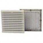 REJILLA PLASTICA CON FILTRO PARA VENTILADOR 172MM X 150MM