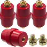 AISLADOR PARA BARRAJE 15KV 36MM X 51MM ROJO