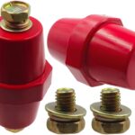AISLADOR PARA BARRAJE 50 X 76MM ROJO