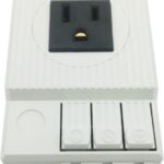 TOMACORRIENTE POLARIZADO PARA MONTAJE EN RIEL DIN 2P+T 15A 125VAC