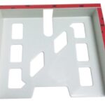 PORTA PLANOS AUTOADHESIVO PARA PANEL DE CONTROL 234X278X40MM MARCA TM