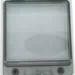 VENTANA ACRILICA TAMAÑO 107 X 124.5 X 31MM PARA PROTECCION DE ACCESORIOS EN PANEL/GABINETE DE CONTROL MARCA TM