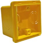 CAJA PLASTICA DE EMBUTIR CUADRADA 5 X 5