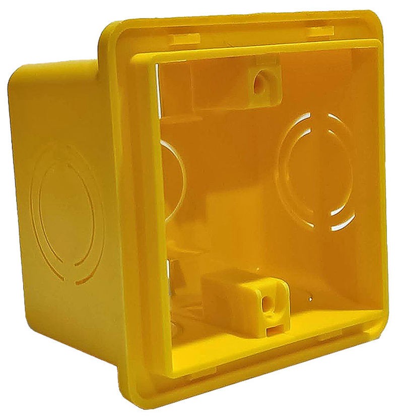 04-58-013_1.jpg CAJA PLASTICA DE EMBUTIR CUADRADA 5 X 5 - Image 1
