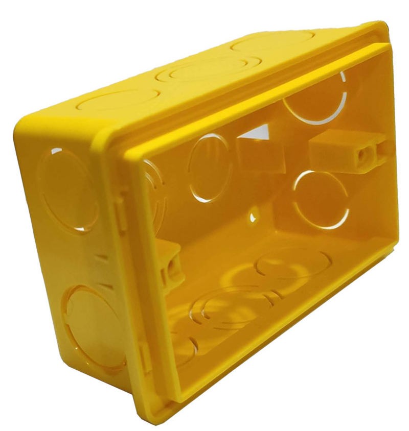 04-58-014_1.jpg CAJA PLASTICA DE EMBUTIR RECTANGULAR 5 X 10 - Image 1