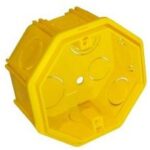 CAJA PLASTICA DE EMBUTIR OCTOGONAL CHICA