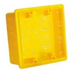 CAJA PLASTICA DE EMBUTIR CUADRADA 10 X 10