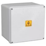 CAJA PASO PLASTICA IP65 305X305X170 BLANCA PROTECCION UV
